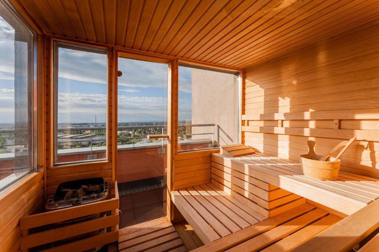 Penthouse Letnanske Zahrady Apartment ปราก ภายนอก รูปภาพ